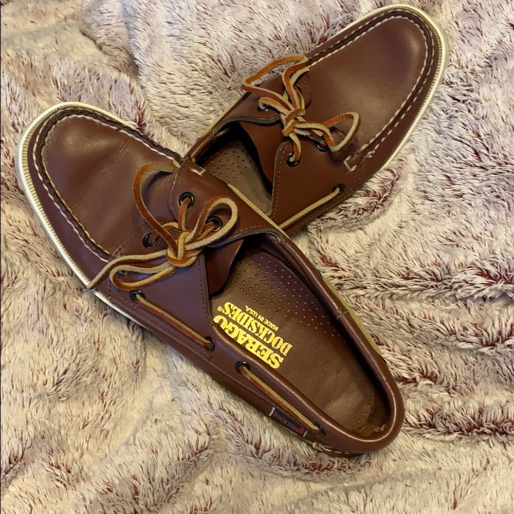 Sebago Docksides Portland Brown